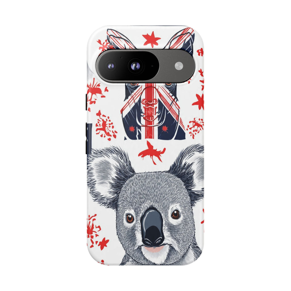 Koala Australia Flag Phone Case - Cute Aussie Animal Protective Case
