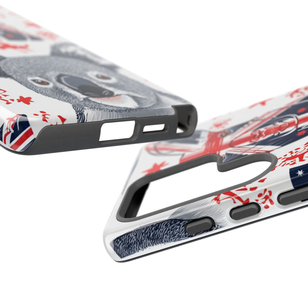 Koala Australia Flag Phone Case - Cute Aussie Animal Protective Case