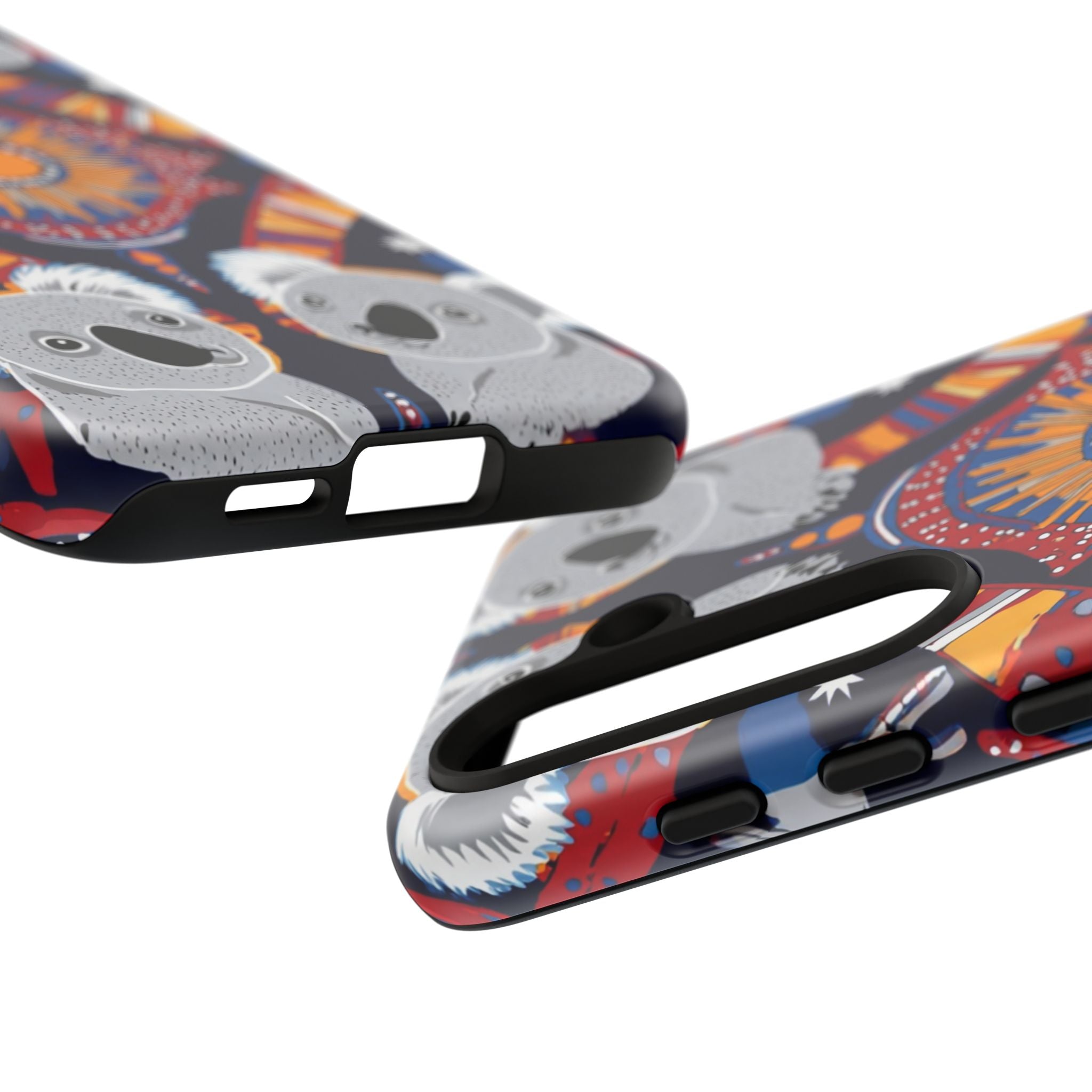 Koala Pattern Phone Case — Cute Indigenous-Inspired Design