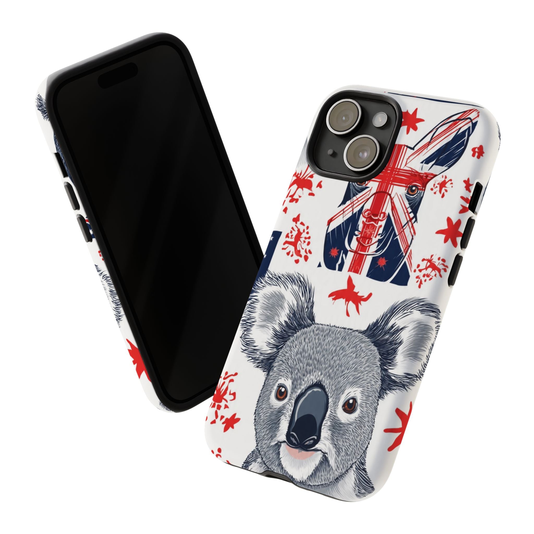 Koala Australia Flag Phone Case - Cute Aussie Animal Protective Case