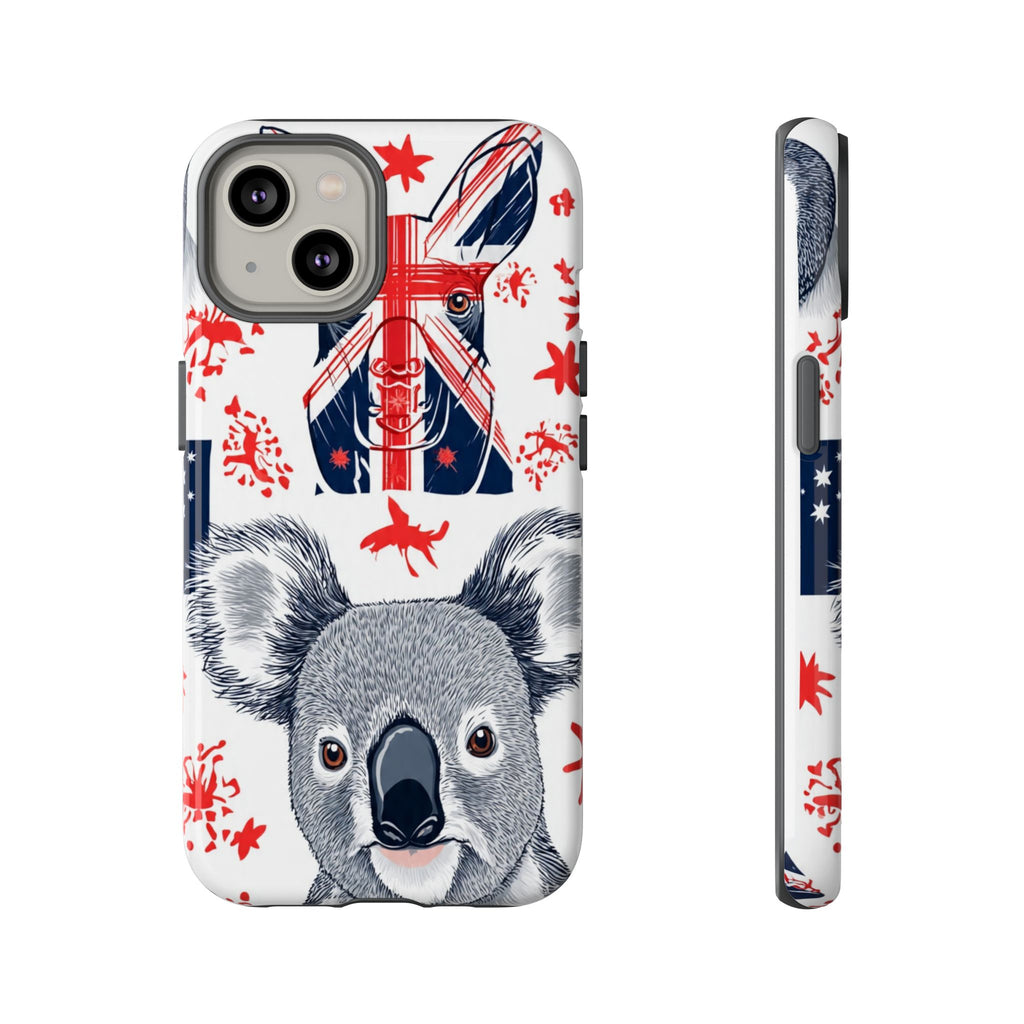 Koala Australia Flag Phone Case - Cute Aussie Animal Protective Case