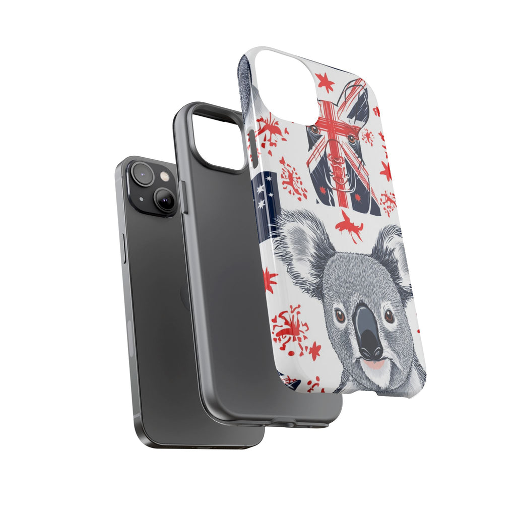 Koala Australia Flag Phone Case - Cute Aussie Animal Protective Case