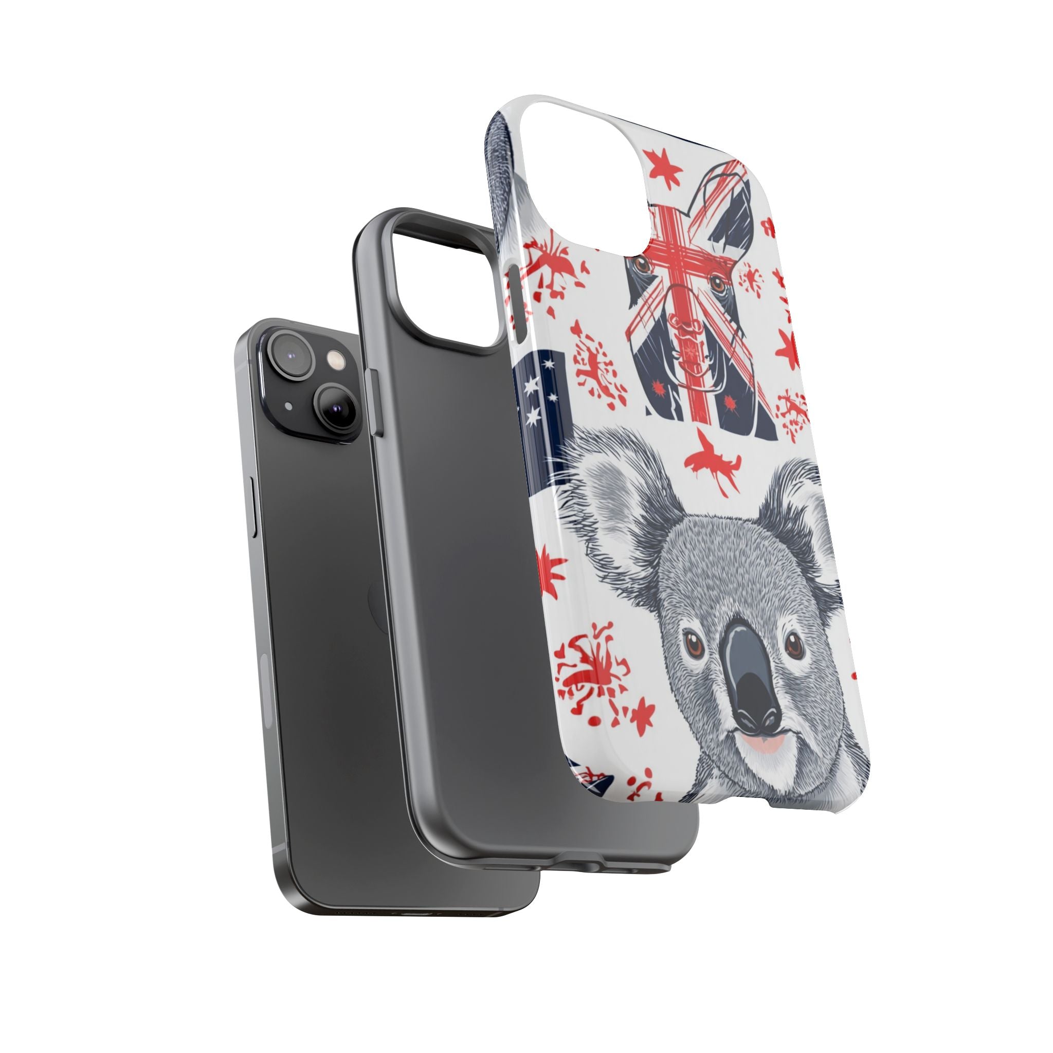 Koala Australia Flag Phone Case - Cute Aussie Animal Protective Case