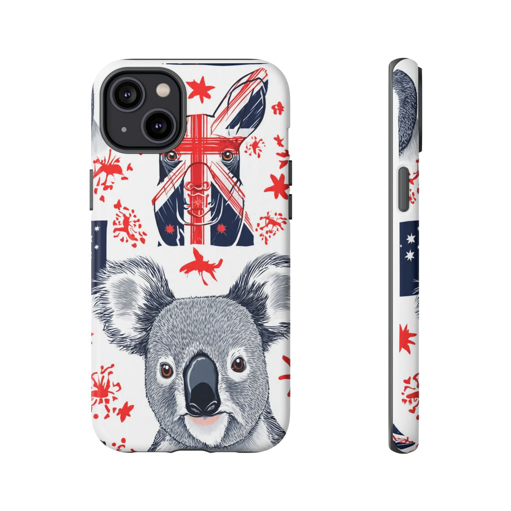 Koala Australia Flag Phone Case - Cute Aussie Animal Protective Case