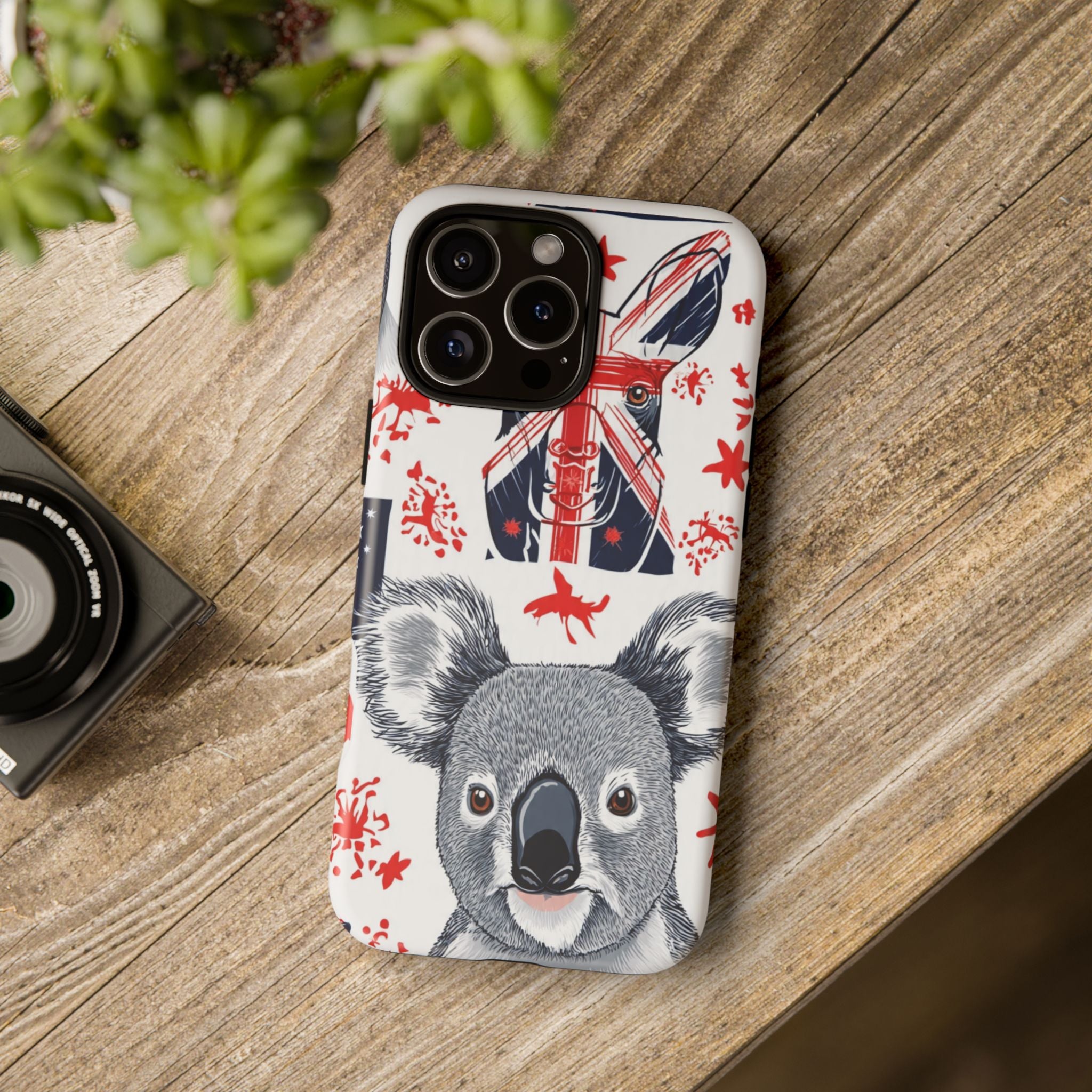 Koala Australia Flag Phone Case - Cute Aussie Animal Protective Case