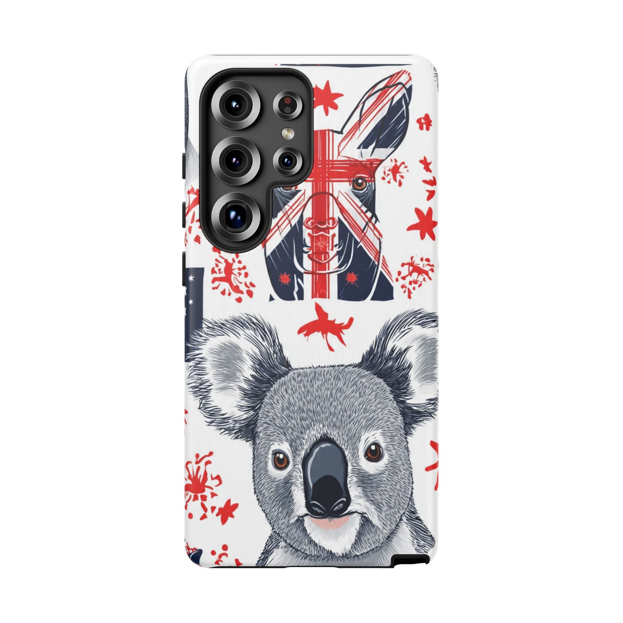 Koala Australia Flag Phone Case - Cute Aussie Animal Protective Case