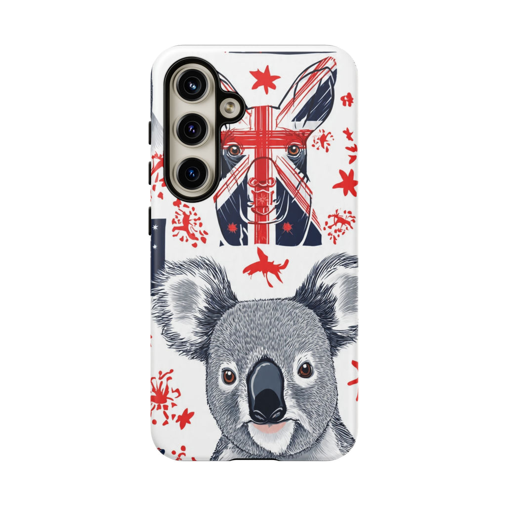 Koala Australia Flag Phone Case - Cute Aussie Animal Protective Case