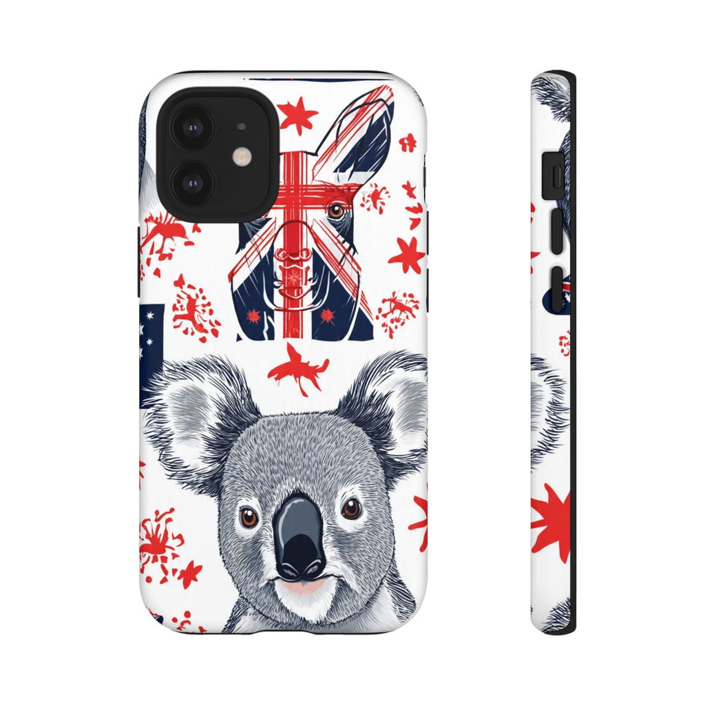 Koala Australia Flag Phone Case - Cute Aussie Animal Protective Case