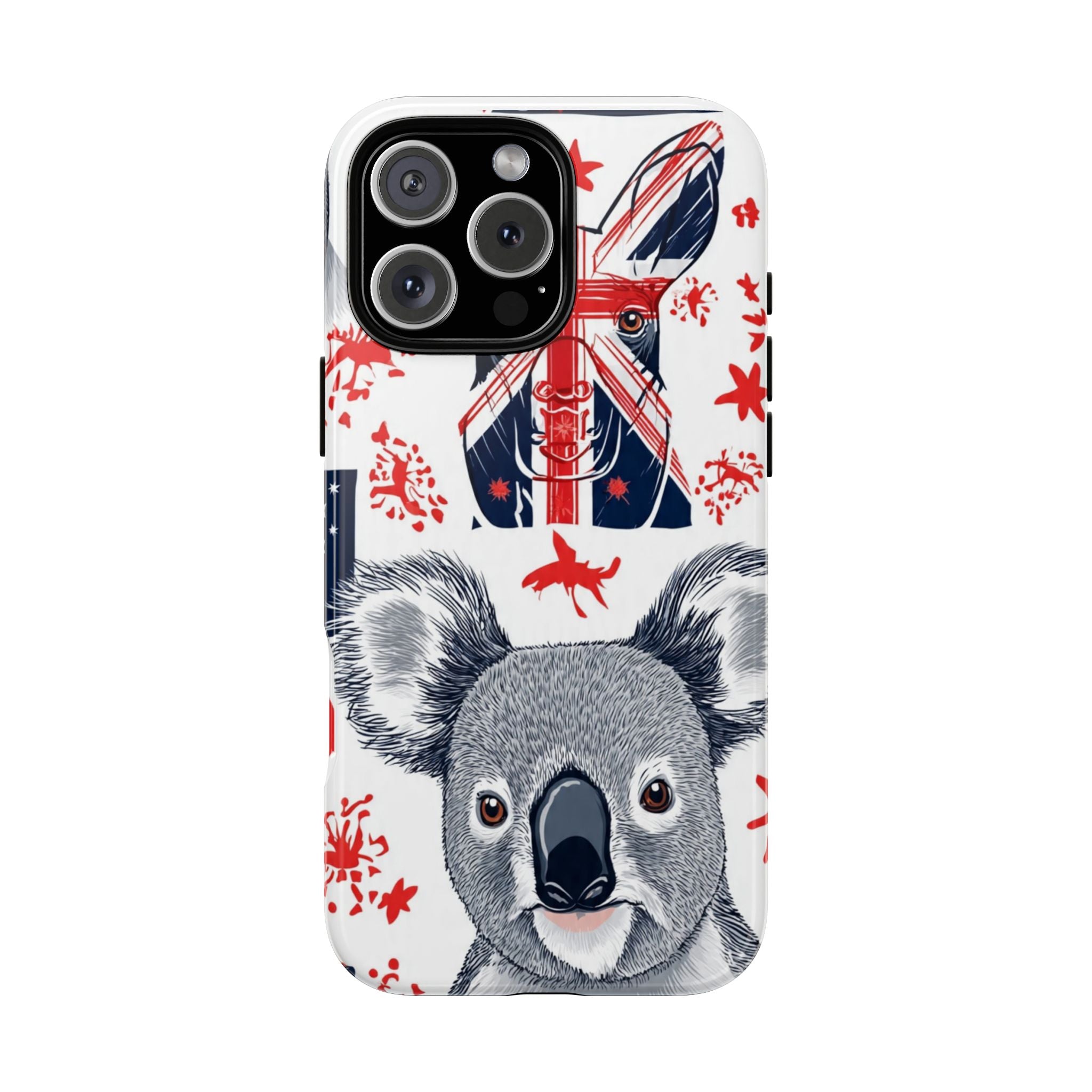 Koala Australia Flag Phone Case - Cute Aussie Animal Protective Case