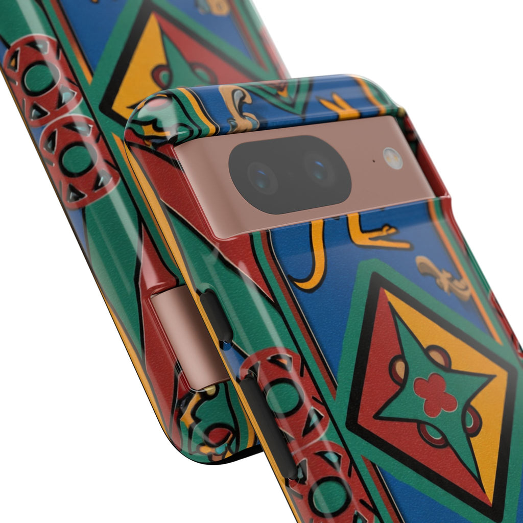 Kangaroo Tribal Pattern Tough Phone Case