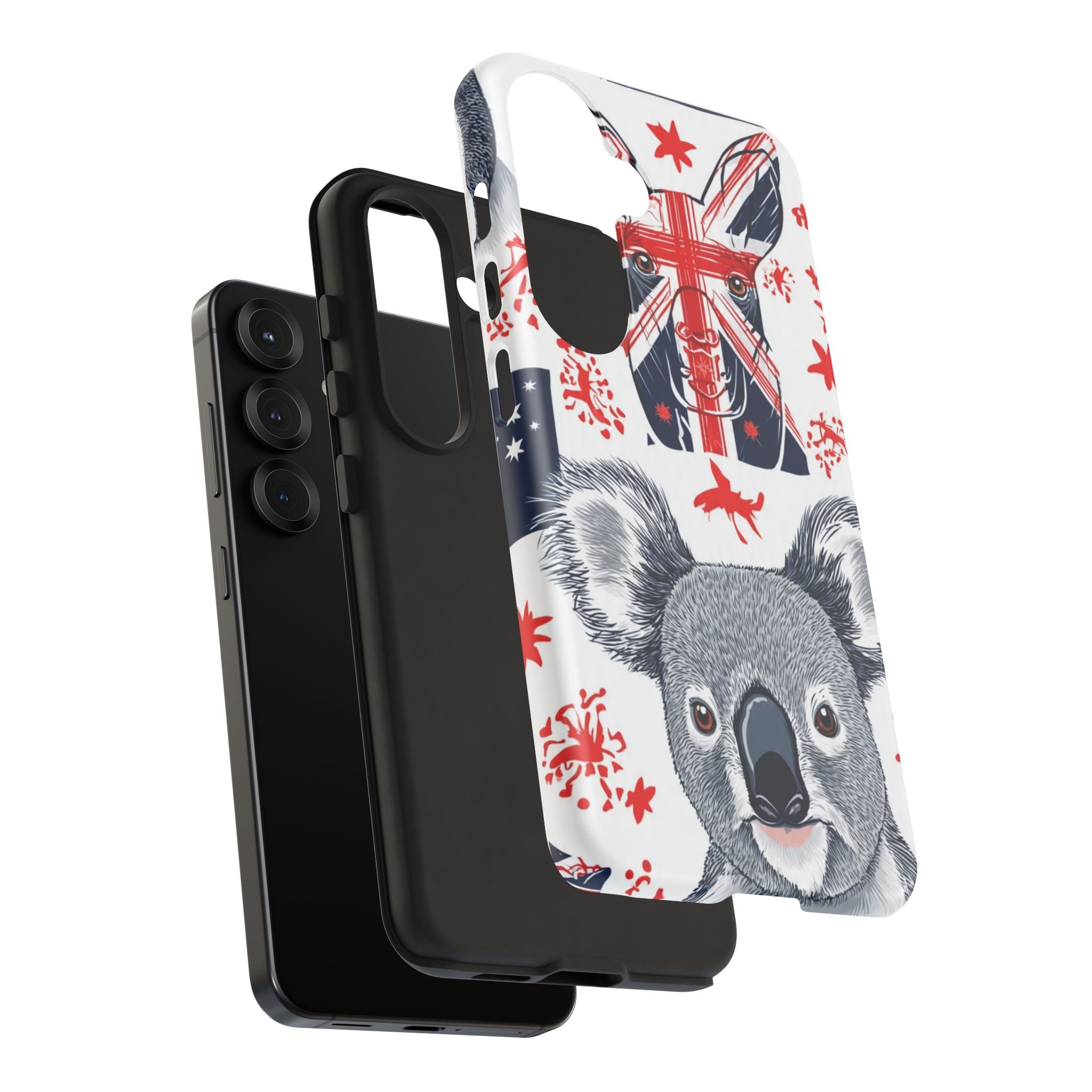 Koala Australia Flag Phone Case - Cute Aussie Animal Protective Case