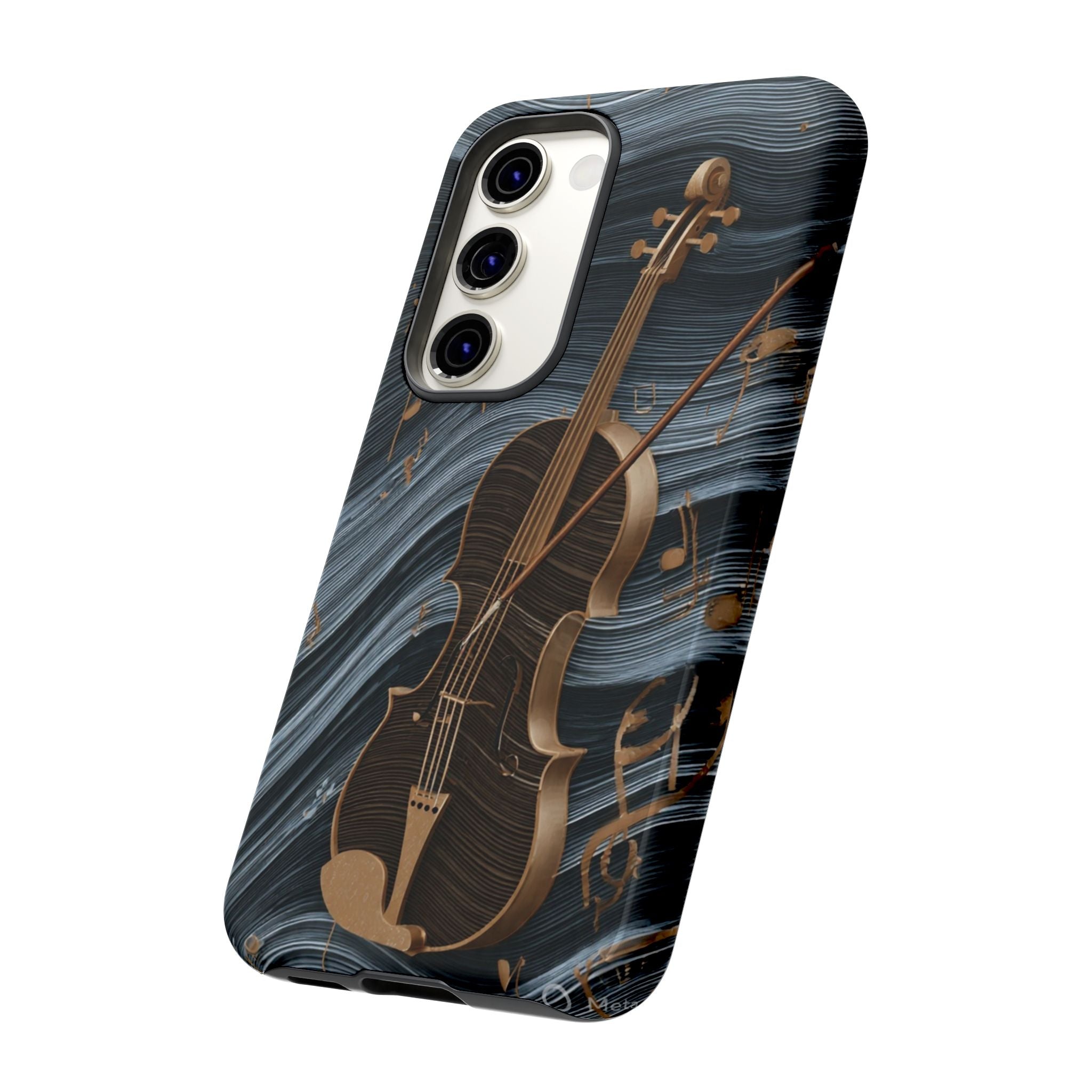 Violin Melody Tough Phone Case — Musical Instrument Art Protective Cover