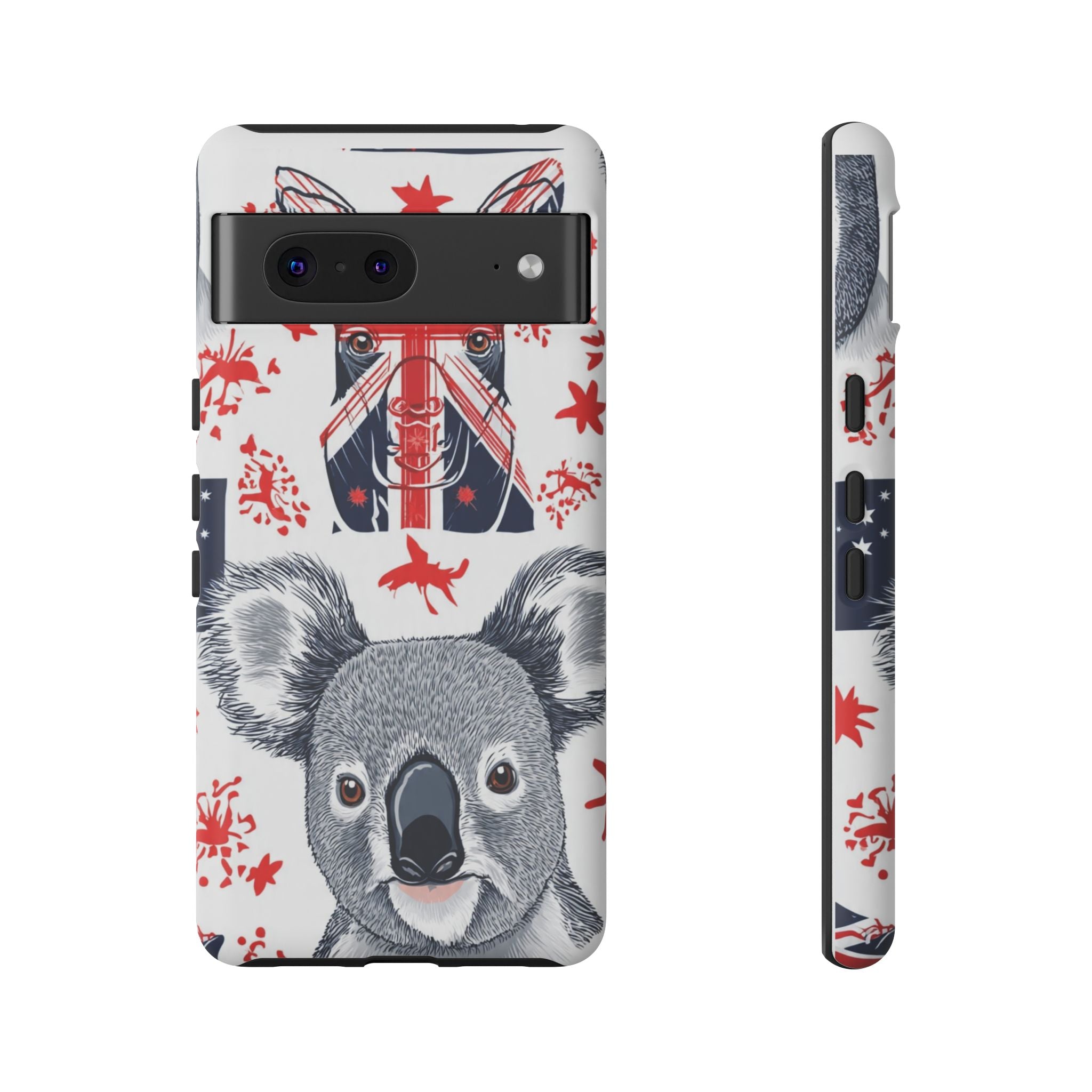 Koala Australia Flag Phone Case - Cute Aussie Animal Protective Case