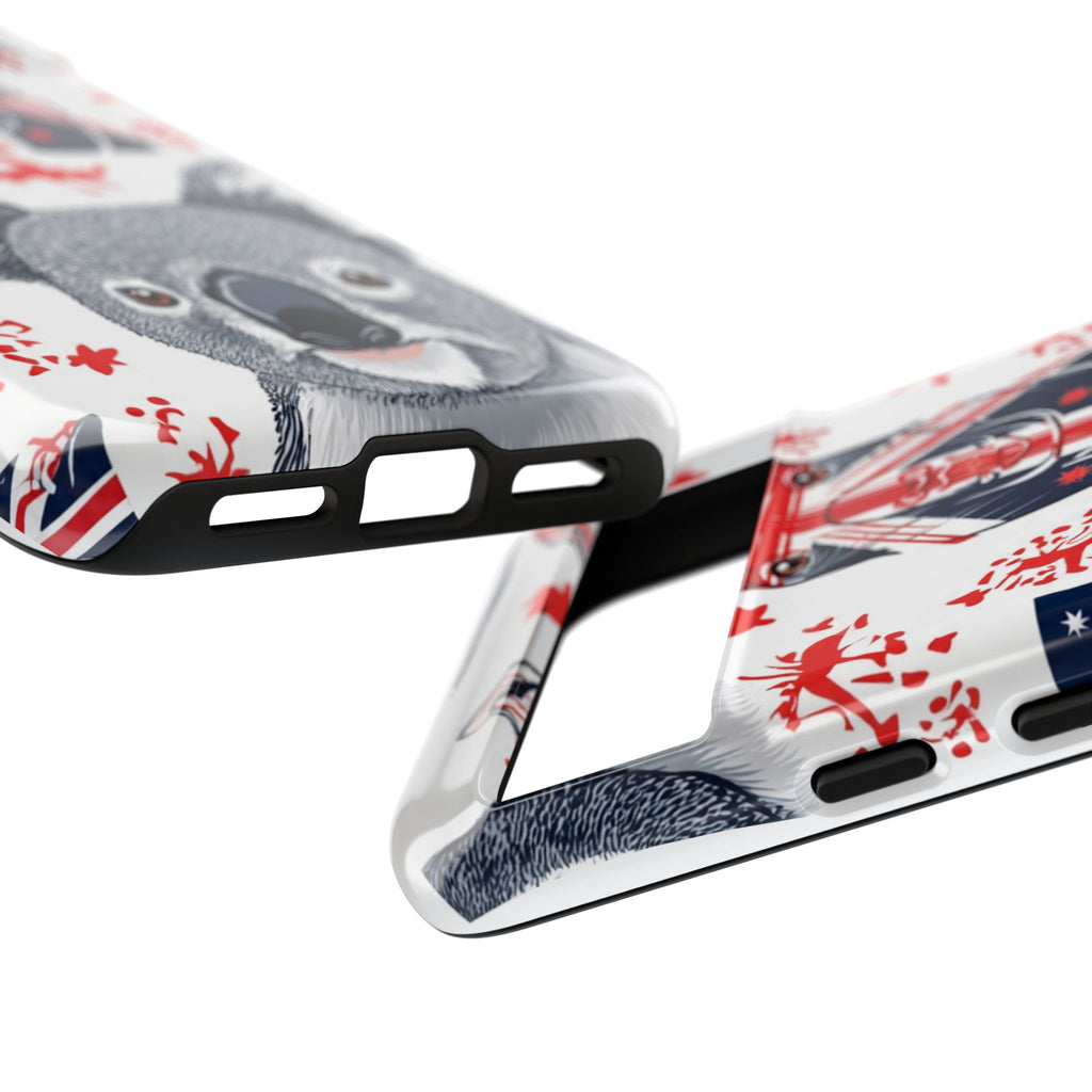 Koala Australia Flag Phone Case - Cute Aussie Animal Protective Case