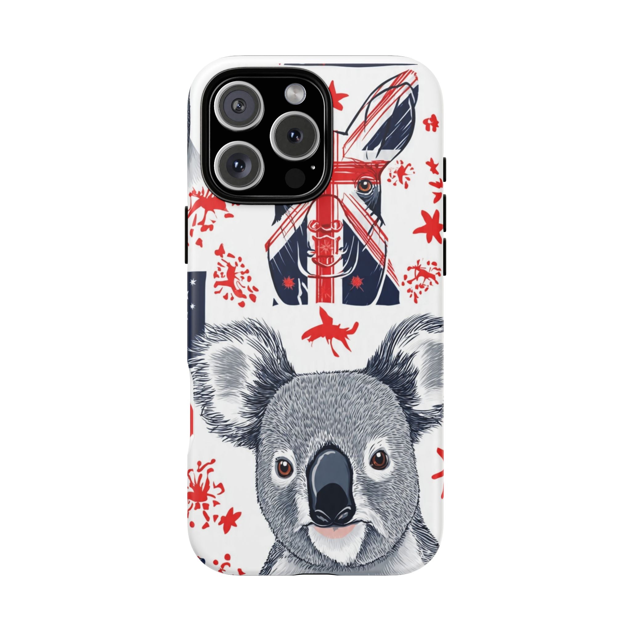 Koala Australia Flag Phone Case - Cute Aussie Animal Protective Case