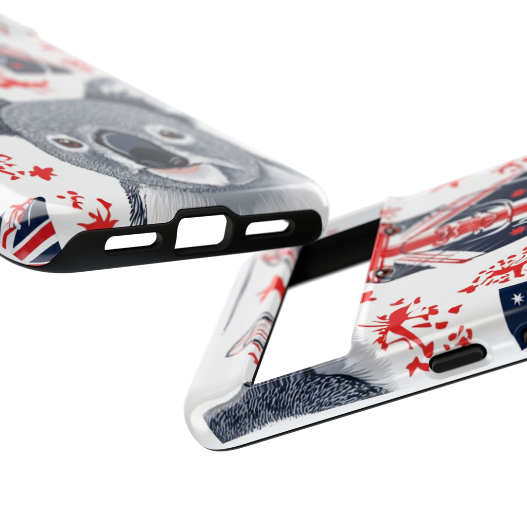 Koala Australia Flag Phone Case - Cute Aussie Animal Protective Case