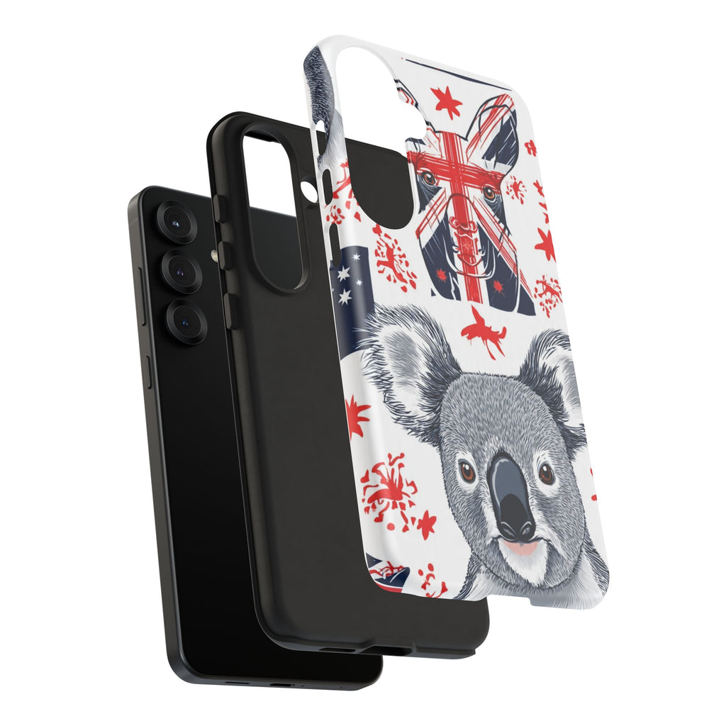 Koala Australia Flag Phone Case - Cute Aussie Animal Protective Case