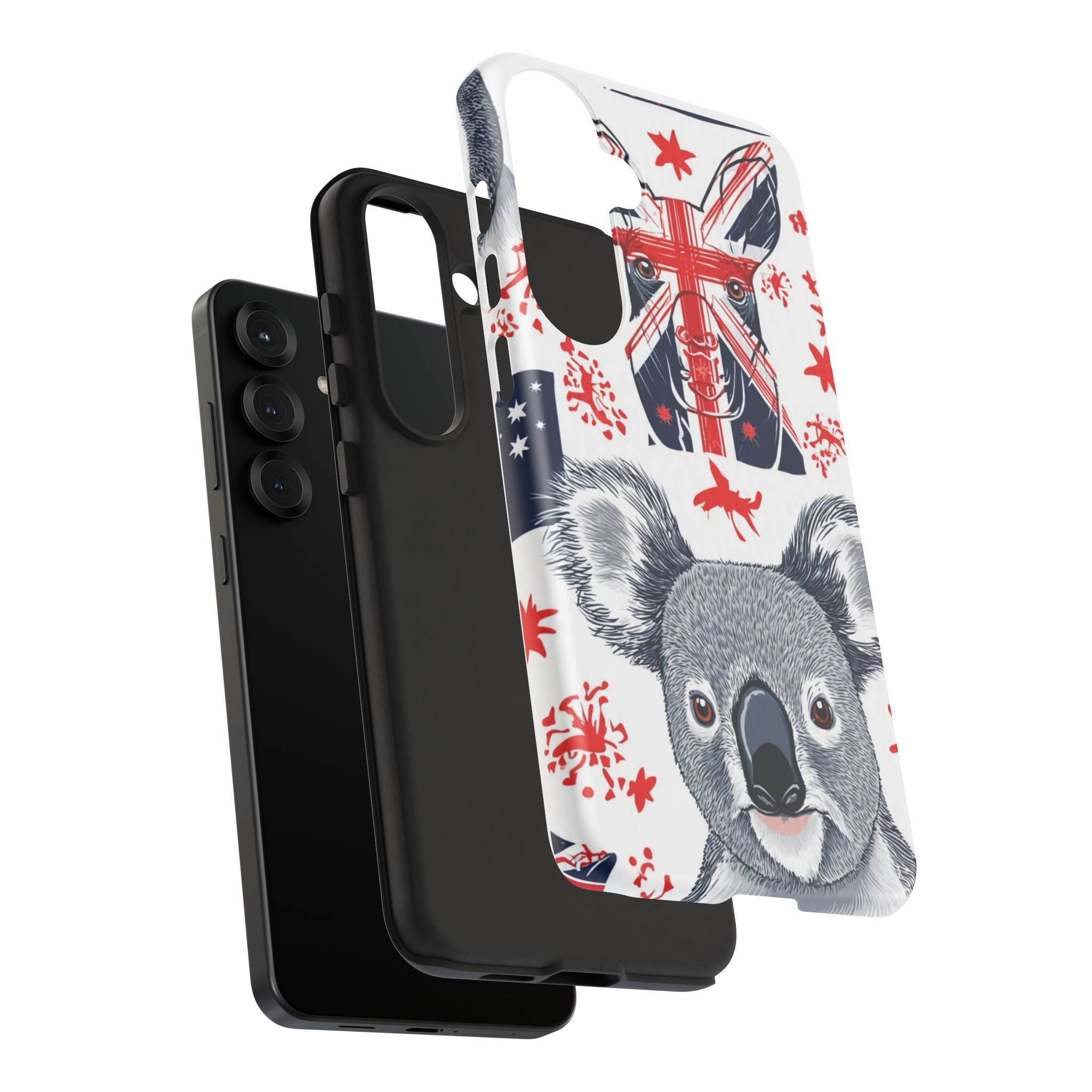 Koala Australia Flag Phone Case - Cute Aussie Animal Protective Case