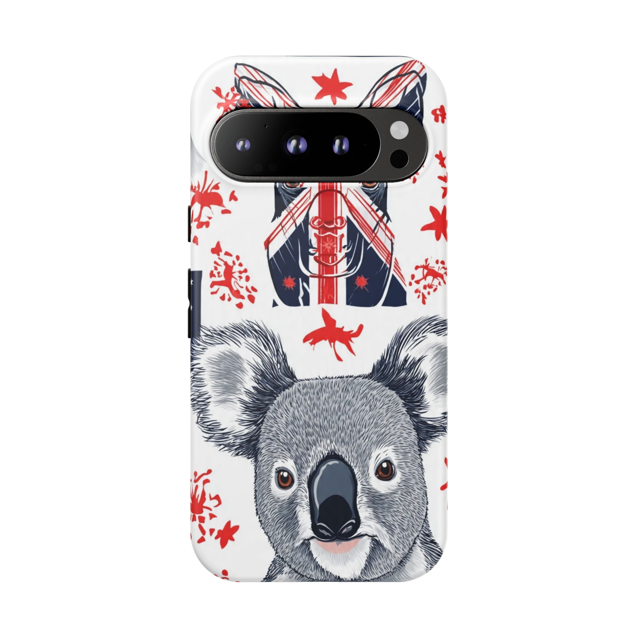 Koala Australia Flag Phone Case - Cute Aussie Animal Protective Case