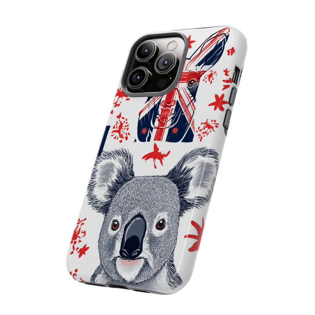 Koala Australia Flag Phone Case - Cute Aussie Animal Protective Case
