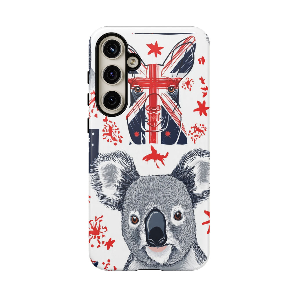 Koala Australia Flag Phone Case - Cute Aussie Animal Protective Case
