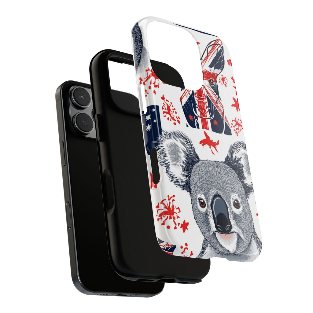 Koala Australia Flag Phone Case - Cute Aussie Animal Protective Case
