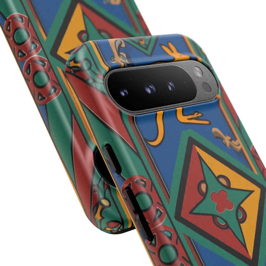 Kangaroo Tribal Pattern Tough Phone Case
