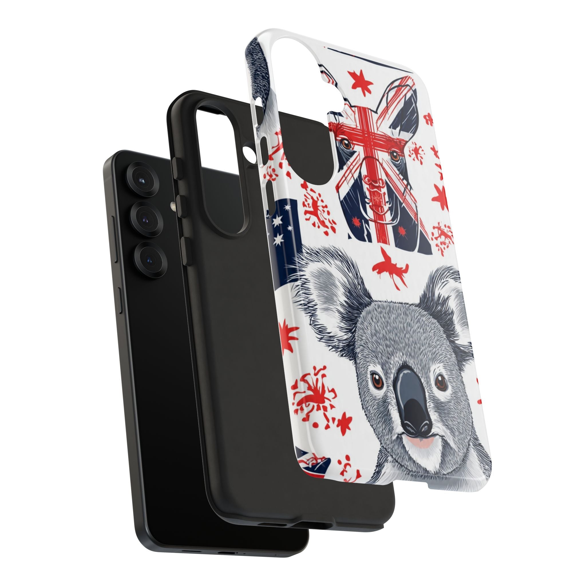 Koala Australia Flag Phone Case - Cute Aussie Animal Protective Case