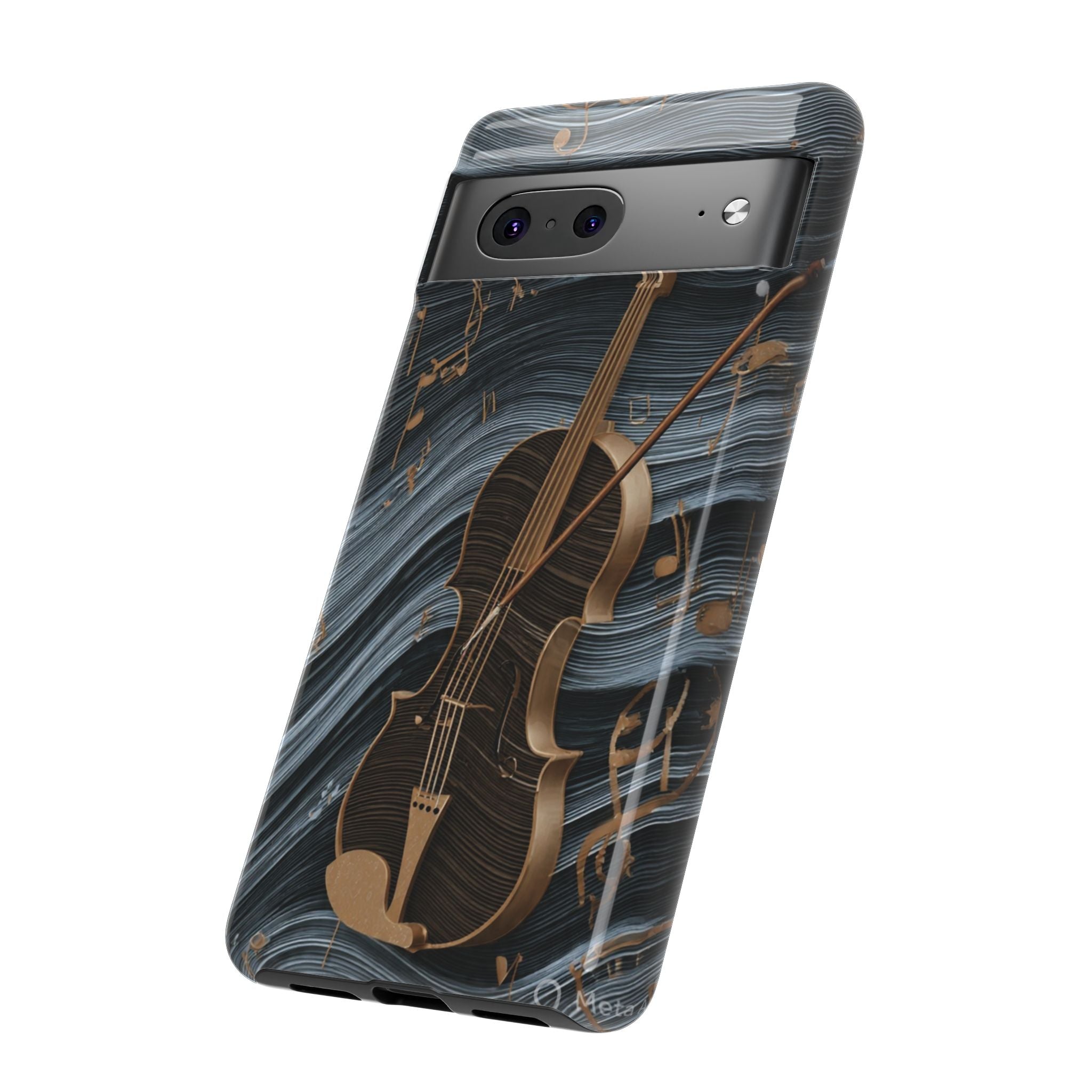 Violin Melody Tough Phone Case — Musical Instrument Art Protective Cover