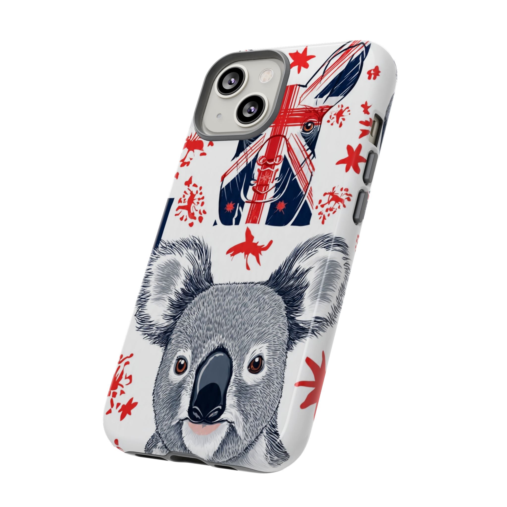Koala Australia Flag Phone Case - Cute Aussie Animal Protective Case