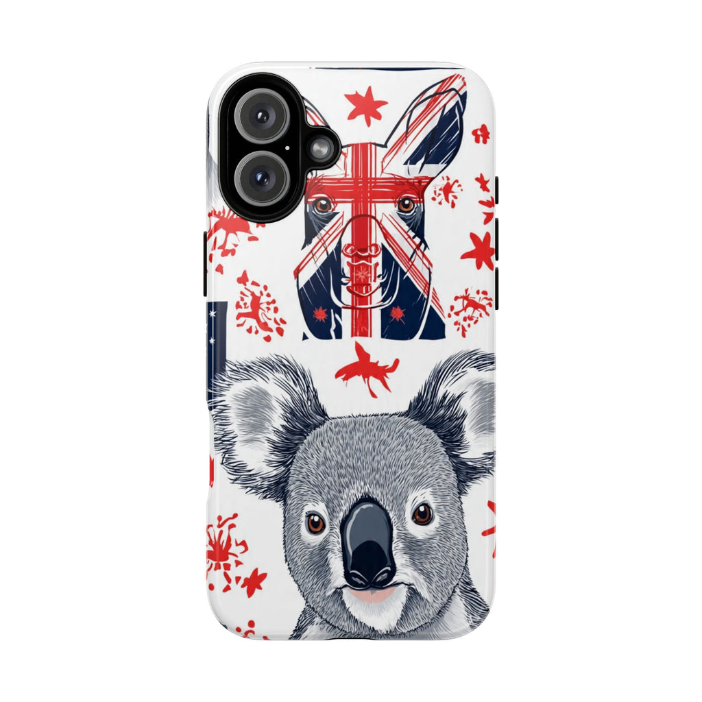 Koala Australia Flag Phone Case - Cute Aussie Animal Protective Case