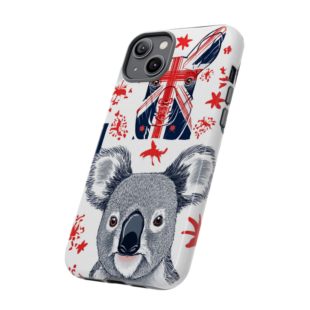 Koala Australia Flag Phone Case - Cute Aussie Animal Protective Case