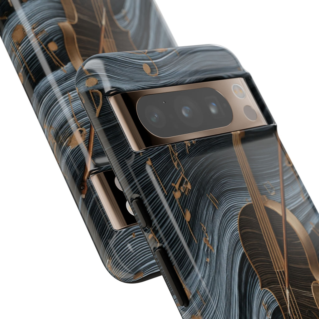 Violin Melody Tough Phone Case — Musical Instrument Art Protective Cover