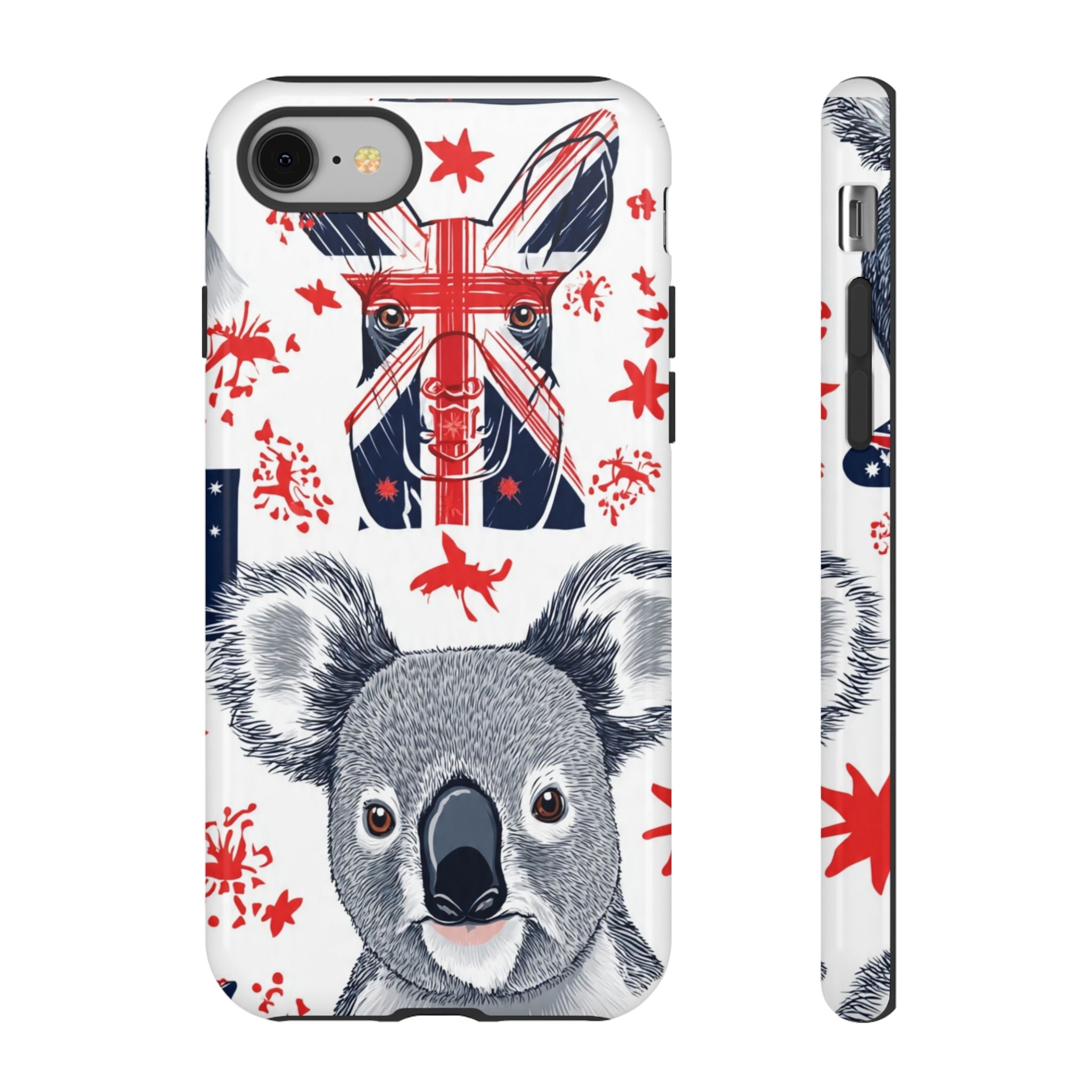 Koala Australia Flag Phone Case - Cute Aussie Animal Protective Case