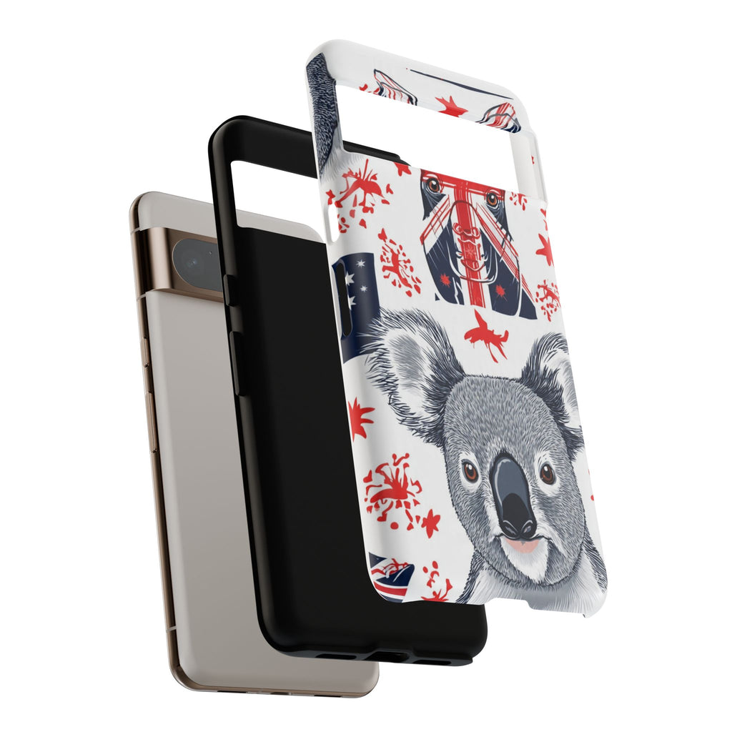 Koala Australia Flag Phone Case - Cute Aussie Animal Protective Case