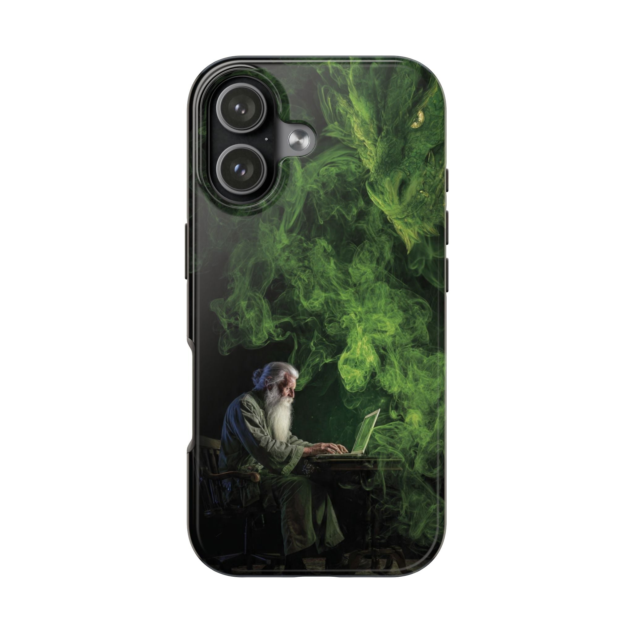Computer Wizard Tough Phone Cases