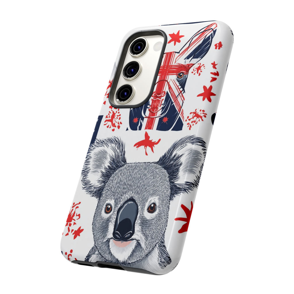 Koala Australia Flag Phone Case - Cute Aussie Animal Protective Case