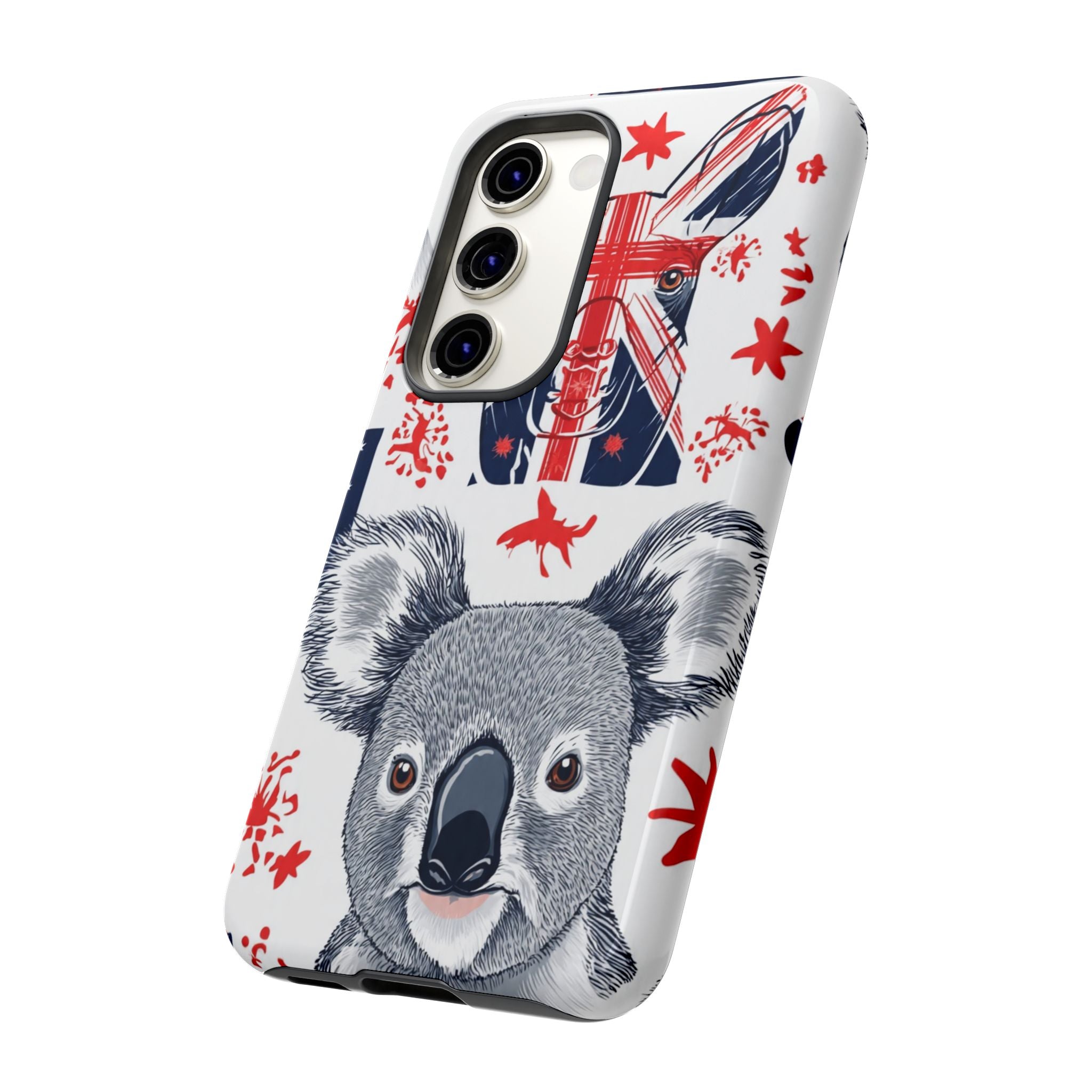 Koala Australia Flag Phone Case - Cute Aussie Animal Protective Case