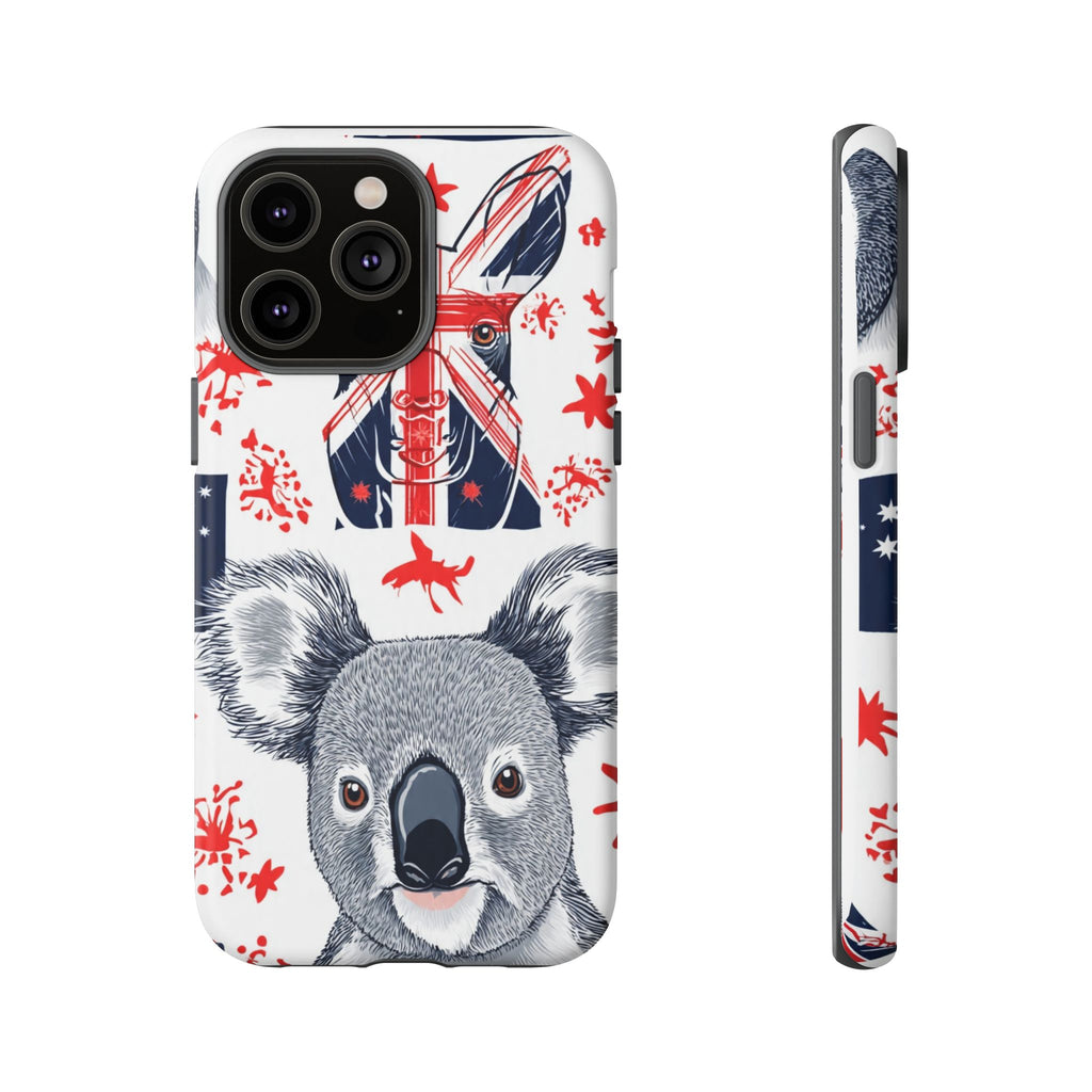 Koala Australia Flag Phone Case - Cute Aussie Animal Protective Case