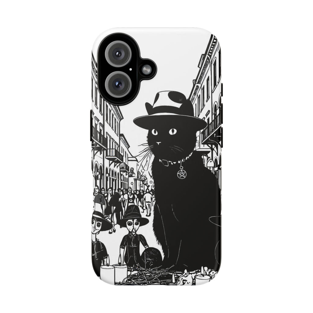 Phone Case — Noir Cat Street Art Design