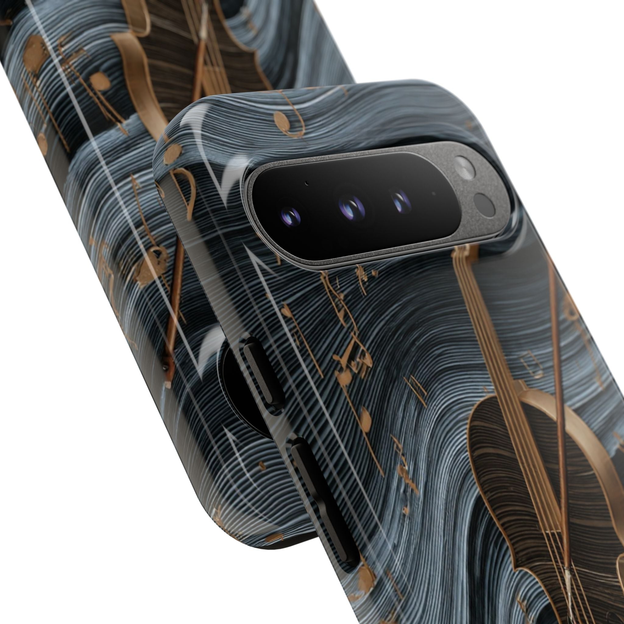 Violin Melody Tough Phone Case — Musical Instrument Art Protective Cover