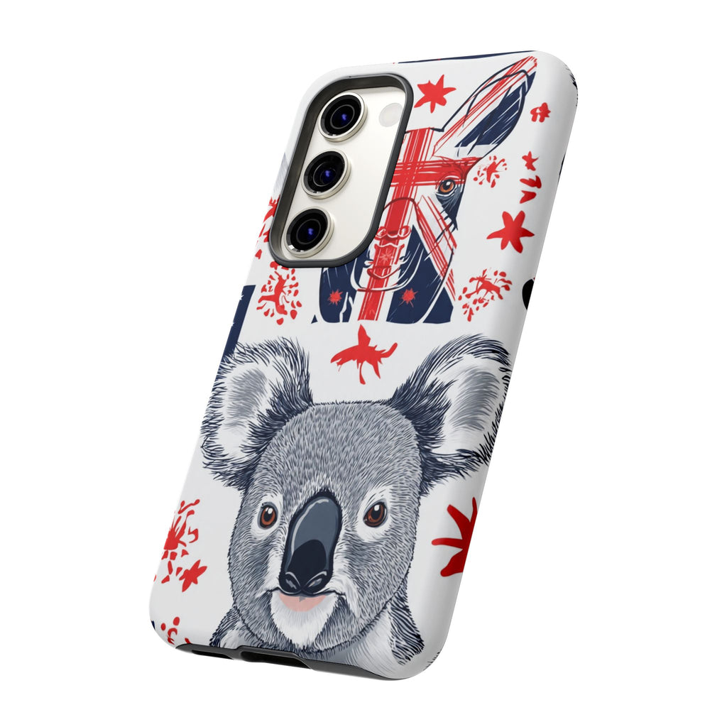 Koala Australia Flag Phone Case - Cute Aussie Animal Protective Case