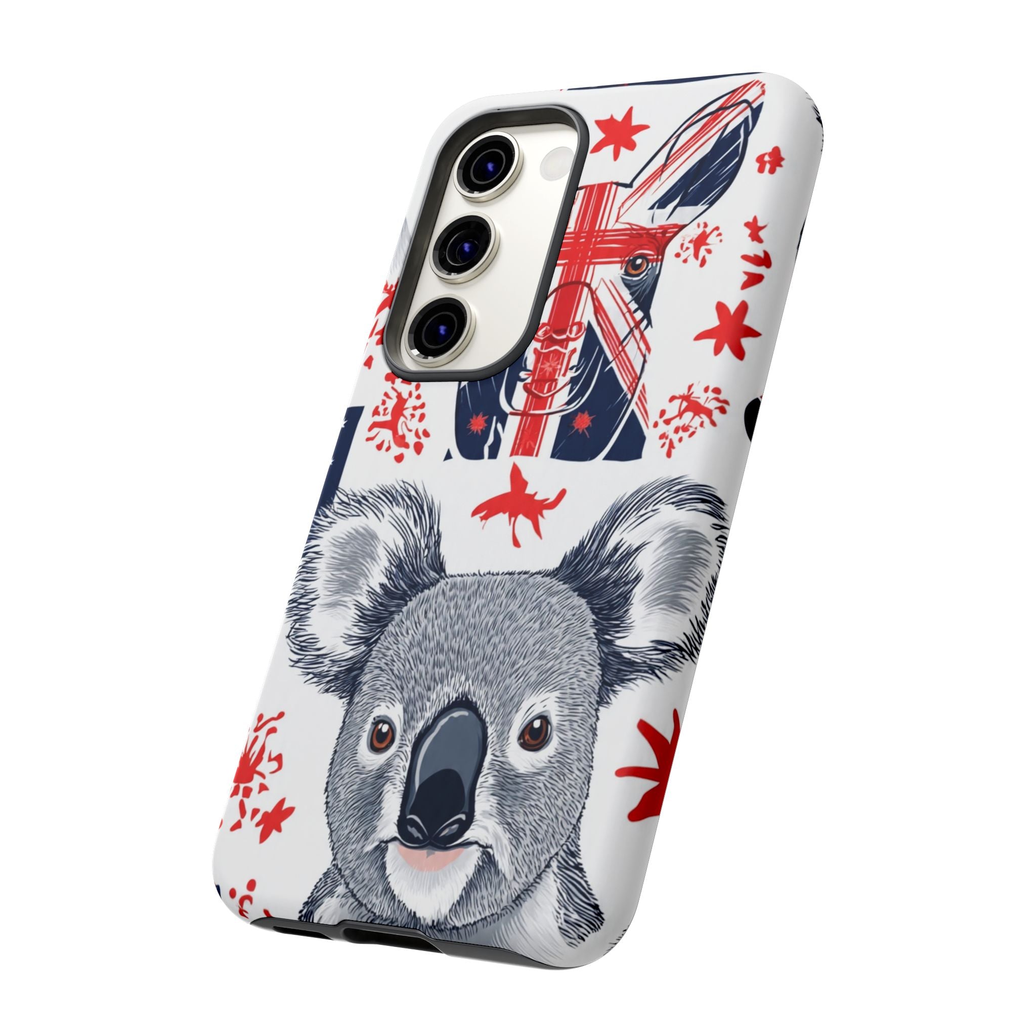 Koala Australia Flag Phone Case - Cute Aussie Animal Protective Case