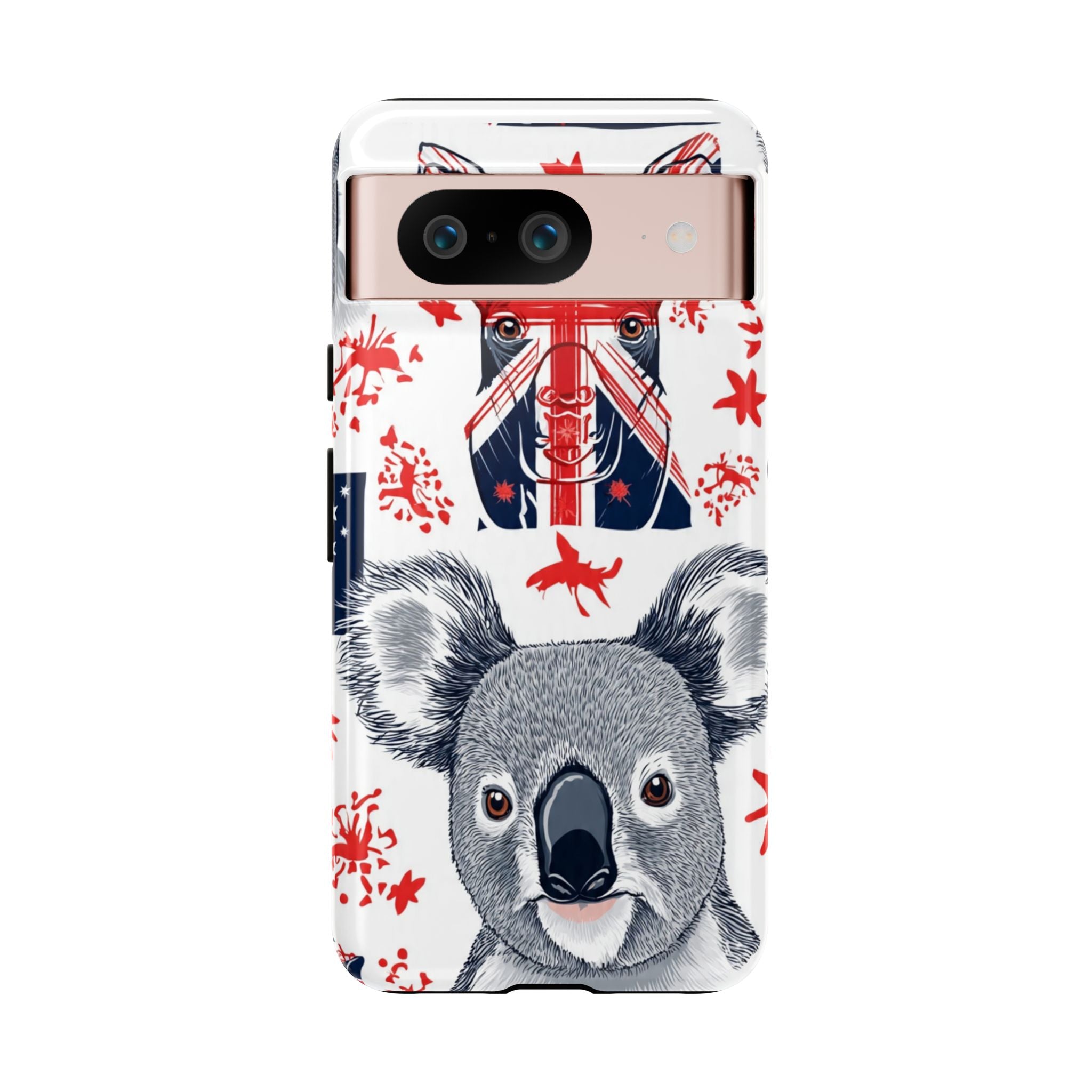 Koala Australia Flag Phone Case - Cute Aussie Animal Protective Case
