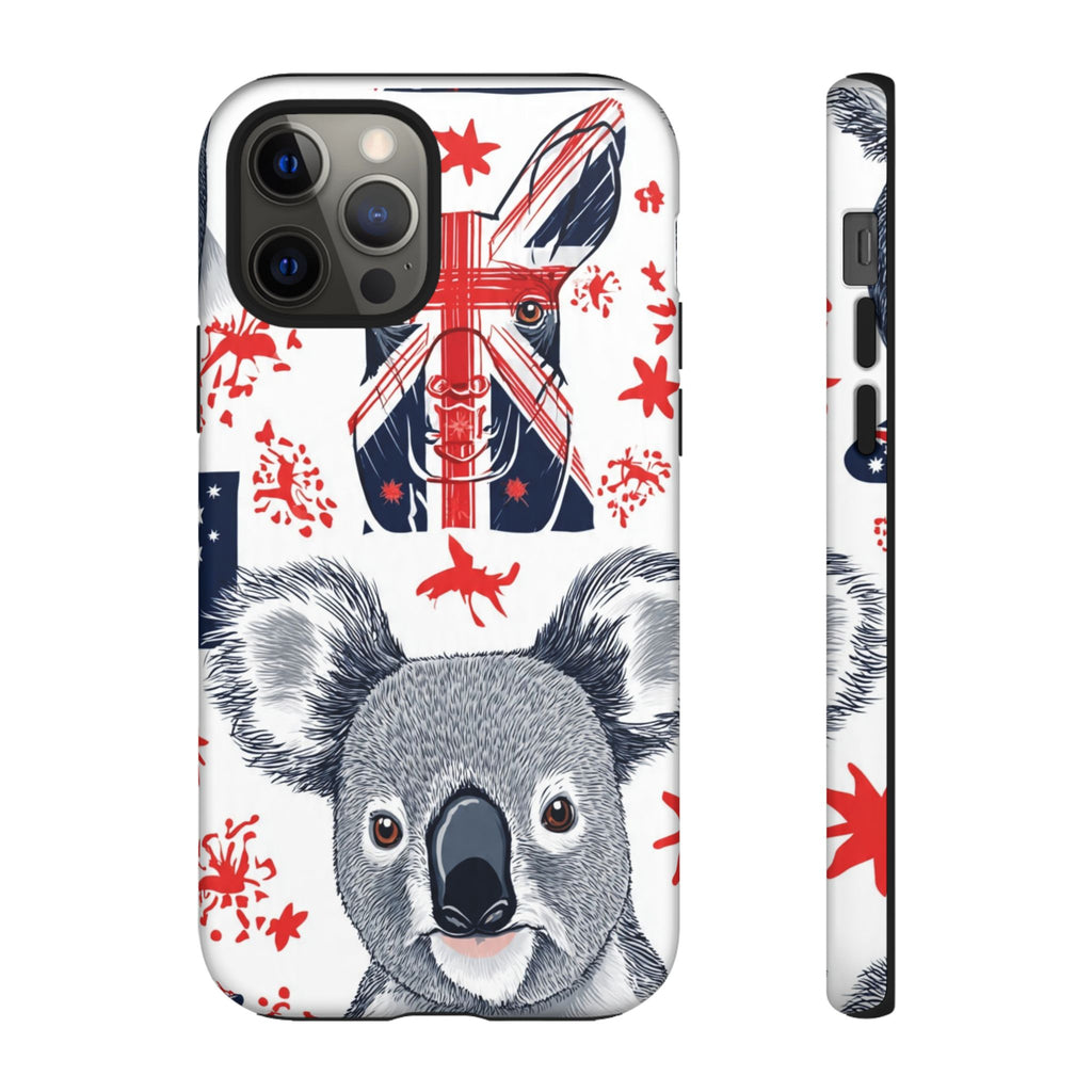 Koala Australia Flag Phone Case - Cute Aussie Animal Protective Case