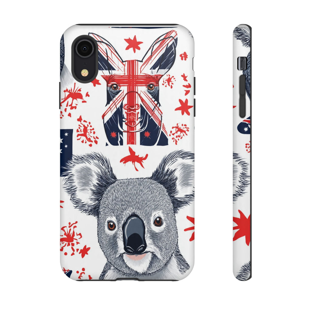 Koala Australia Flag Phone Case - Cute Aussie Animal Protective Case