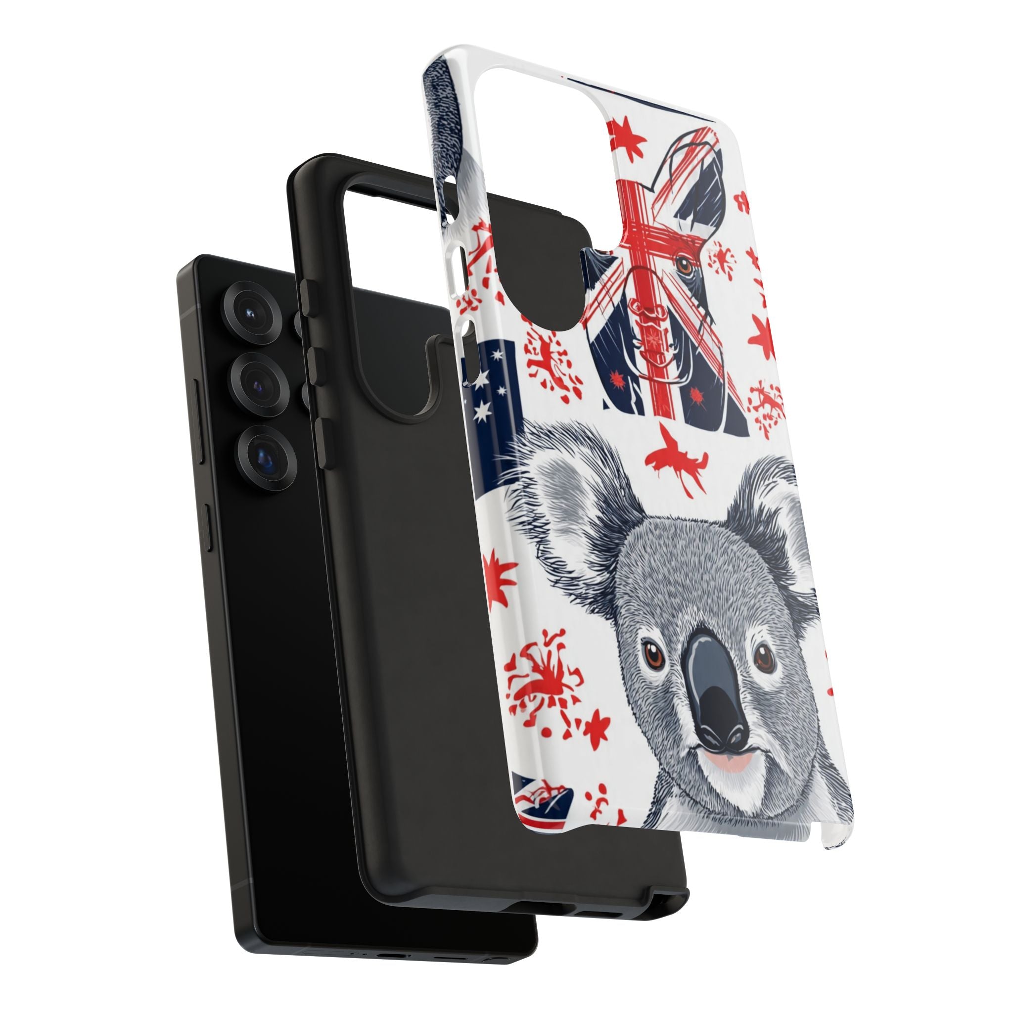 Koala Australia Flag Phone Case - Cute Aussie Animal Protective Case