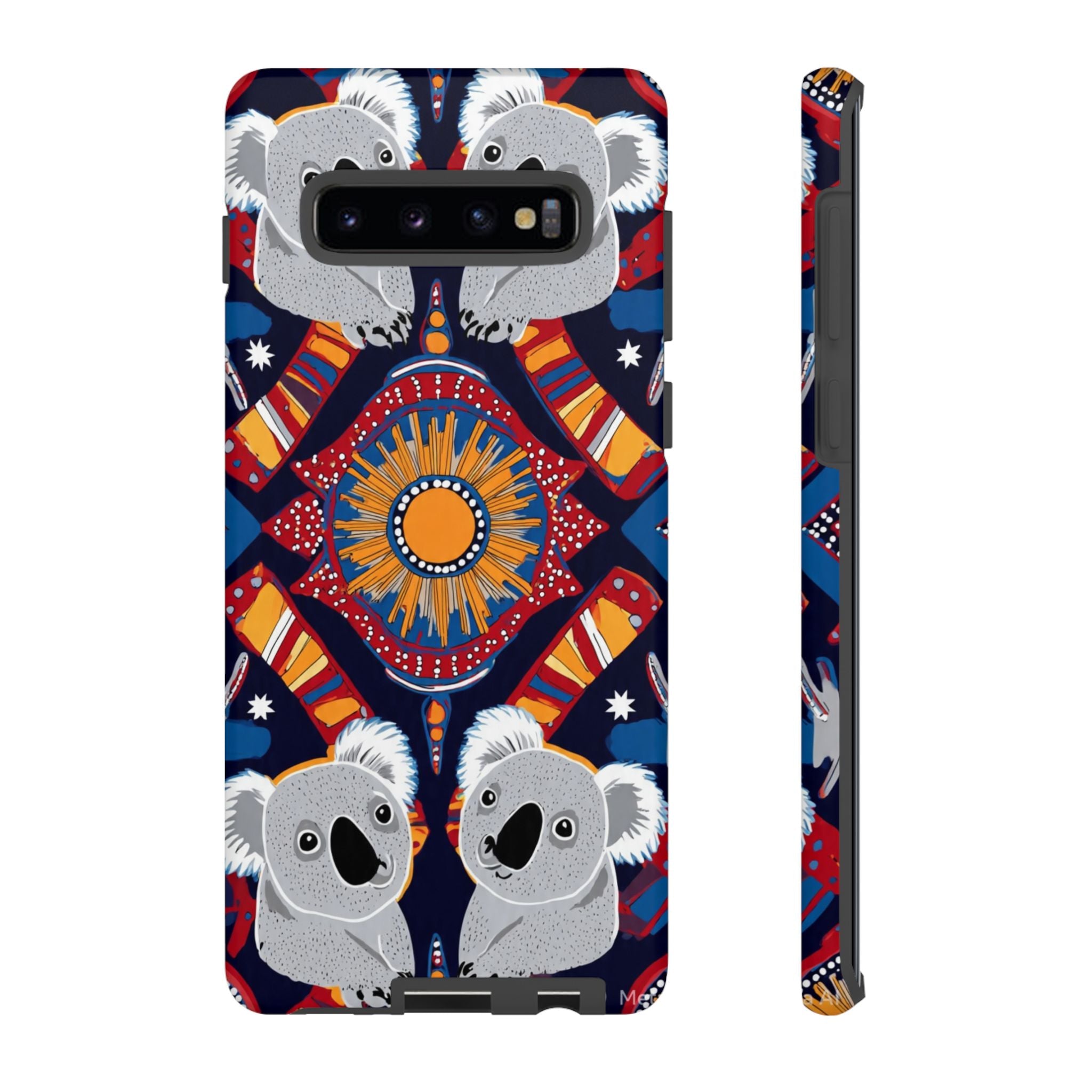 Koala Pattern Phone Case — Cute Indigenous-Inspired Design