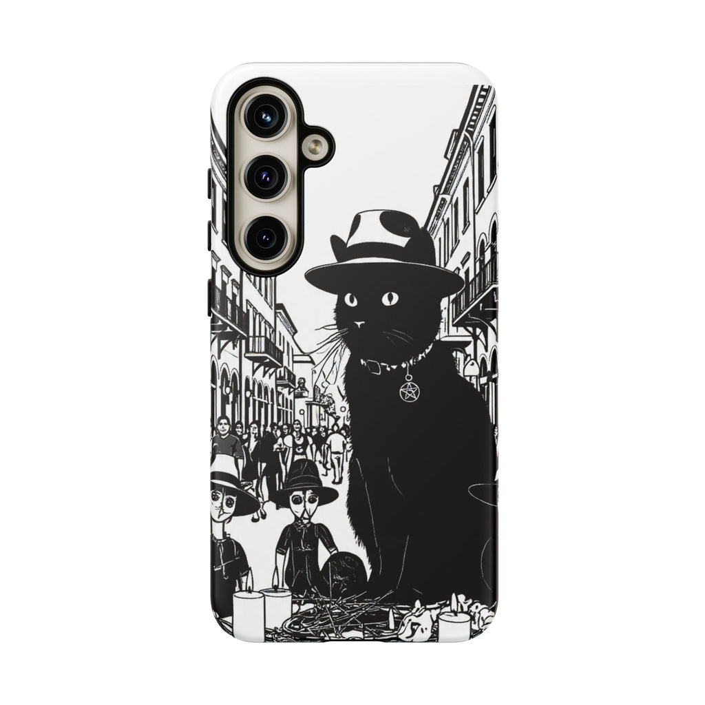 Phone Case — Noir Cat Street Art Design