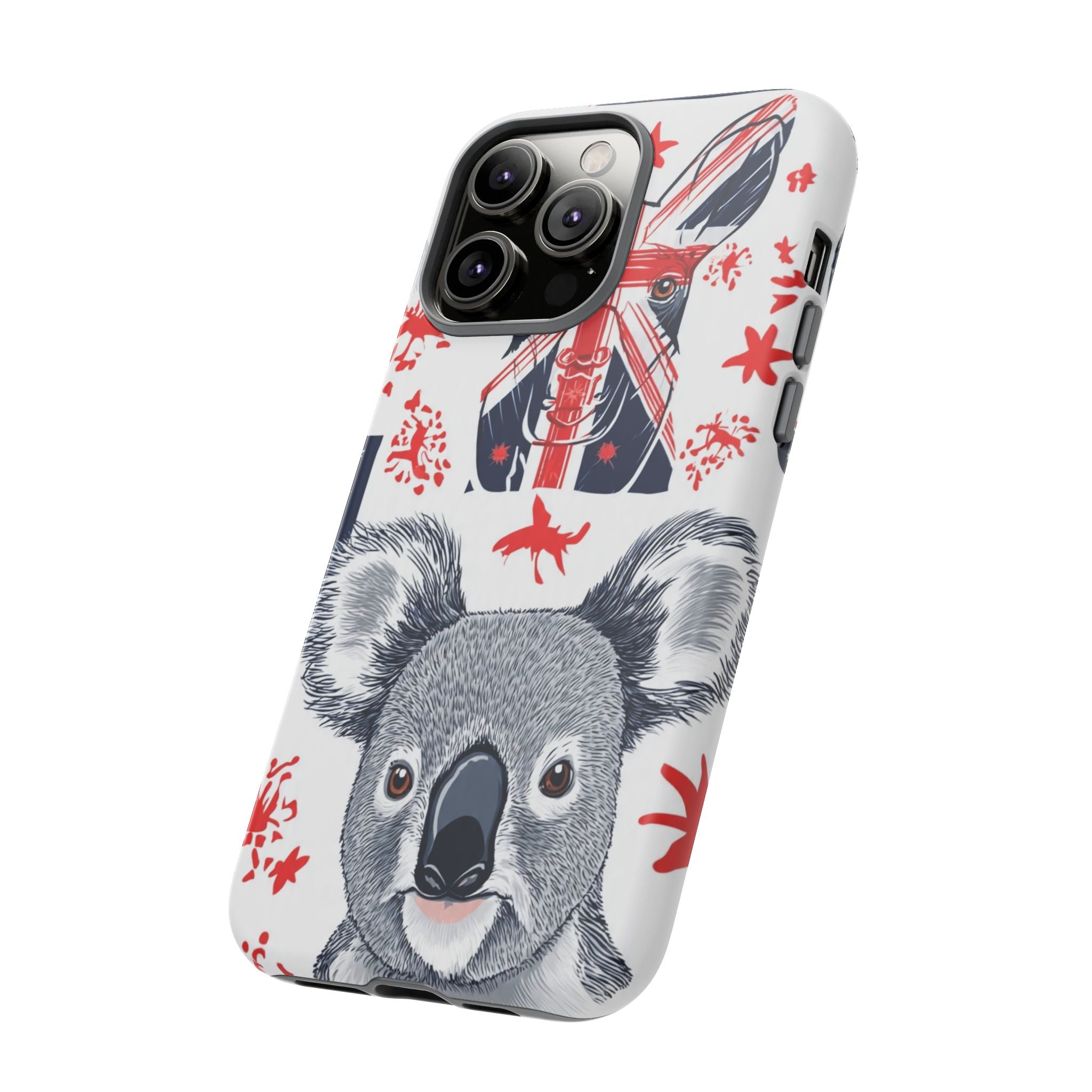 Koala Australia Flag Phone Case - Cute Aussie Animal Protective Case